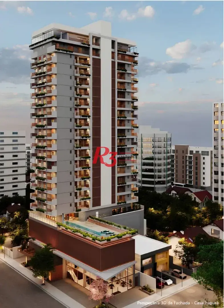Casa Itapura - Vila Rica, Boqueirão, Santos