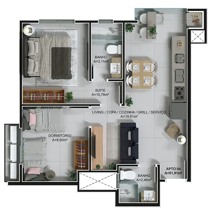Ciano Residence, Morretes, Itapema
