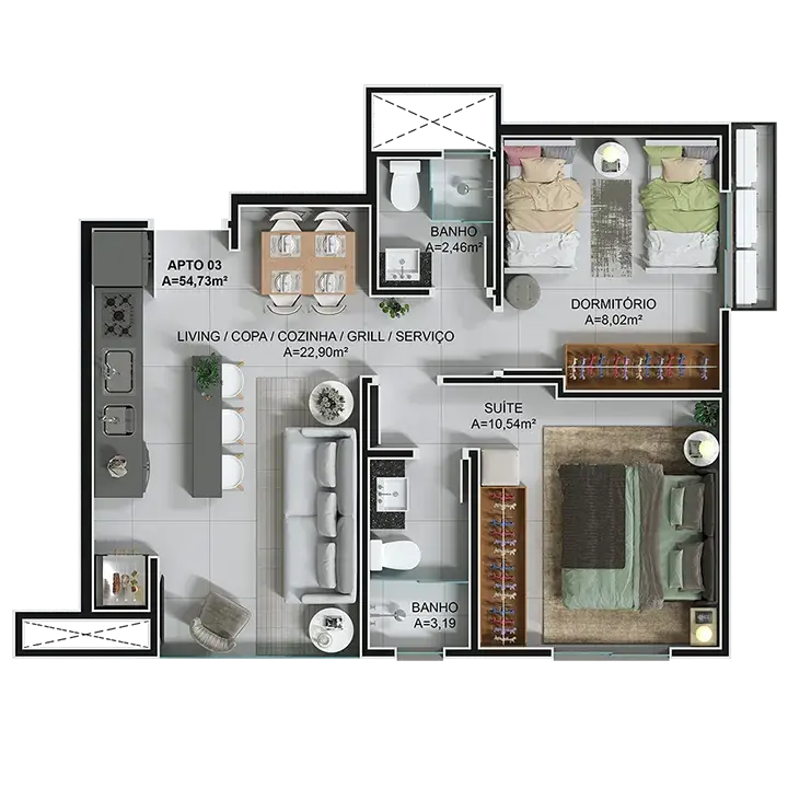 Ciano Residence, Morretes, Itapema