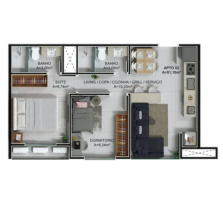 Ciano Residence, Morretes, Itapema