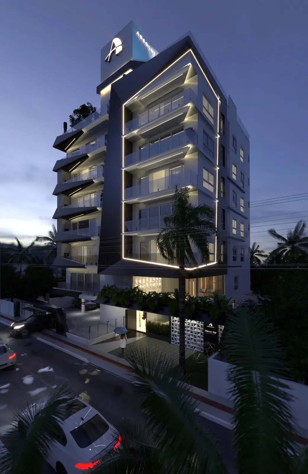 Diamant Noir, Cabeçudas, Itajaí