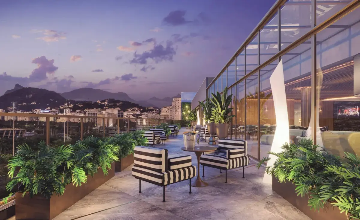 Gate Santos Dumont All Suites by Yoo, Centro, Rio de Janeiro