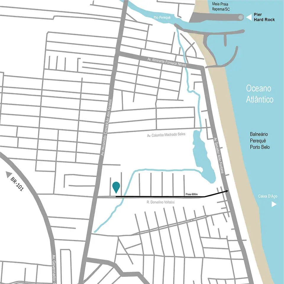 Jardim Molière, Balneário Perequê, Porto Belo