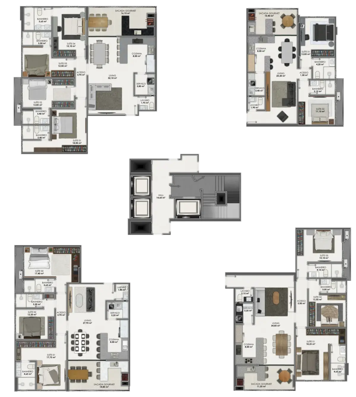 YESHUA Residence, Meia Praia, Itapema
